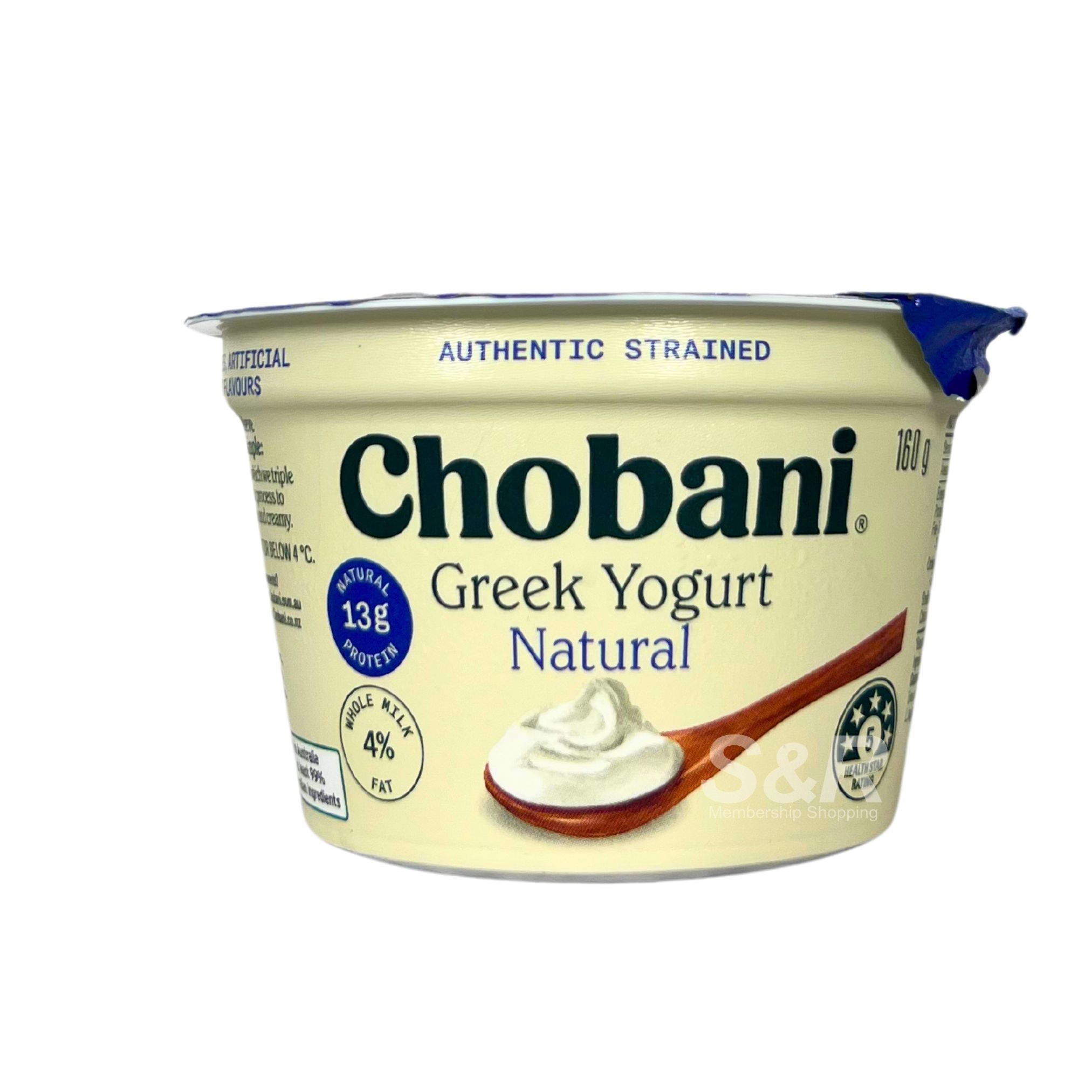 Chobani Greek Yogurt Natural160g Chobani Greek Yogurt Natural160g